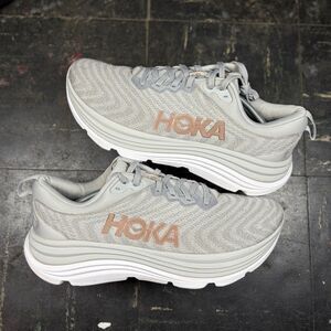 HOKA Gaviota 5 Harbor Mist Rose Gold Women’s Size 11/ MENS 9.5 Running Shoes